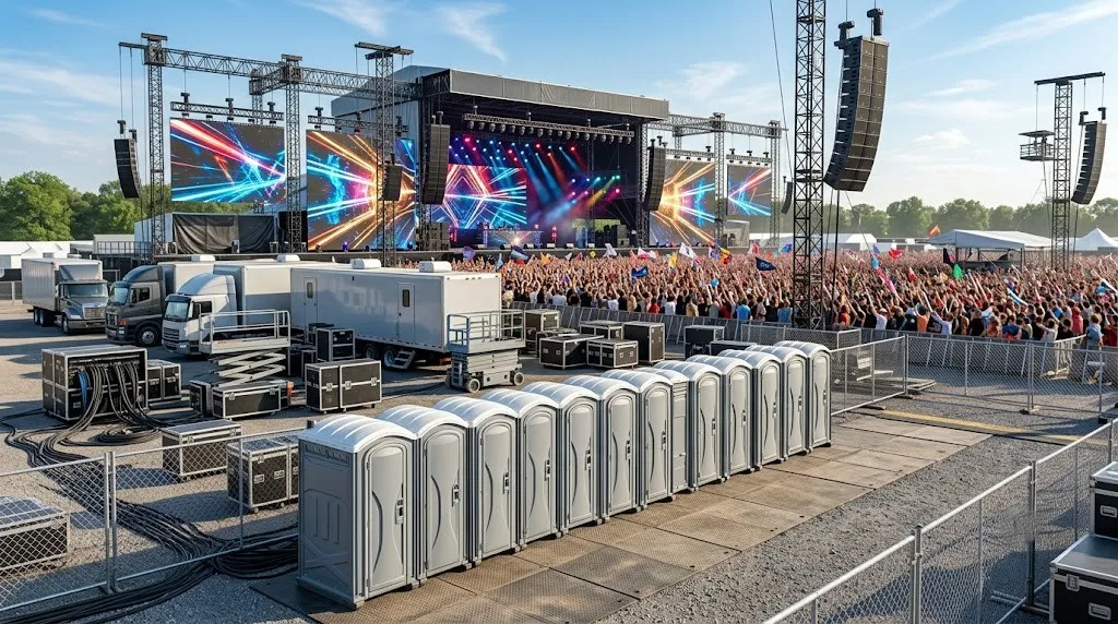 Concert Restroom Rental in Yonkers, NY