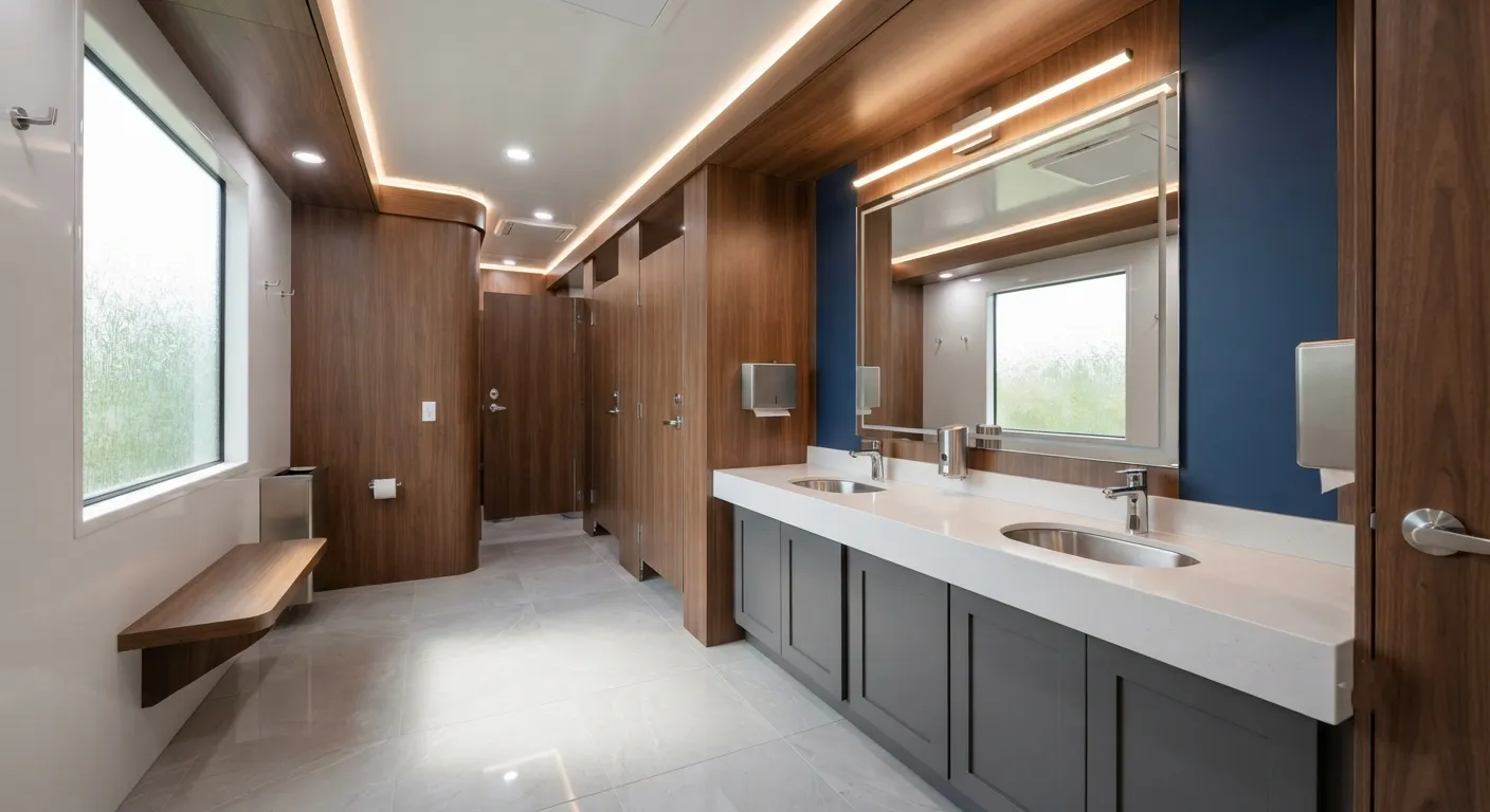 Luxury Restroom Trailer in Yonkers, NY