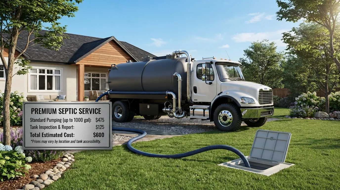 Septic Tank Pumping Cost in Yonkers, NY